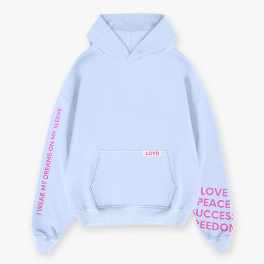 LOYD I Wear My Dreams - Hoodie Baby Blue